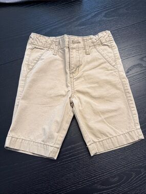 Oshkosh Classic Khaki Boys' Shorts - Neutral Cotton Blend